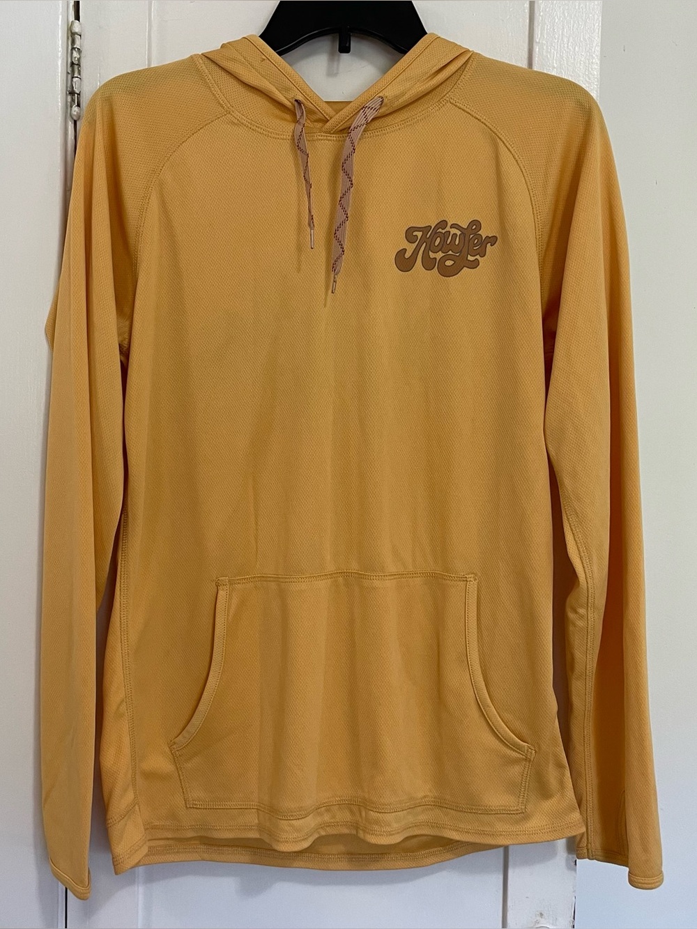 Howler Brothers Mustard Yellow Hooded Pullover